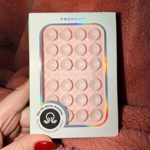 NEW Octobuddy Textured Pink Silicone Suction Holder